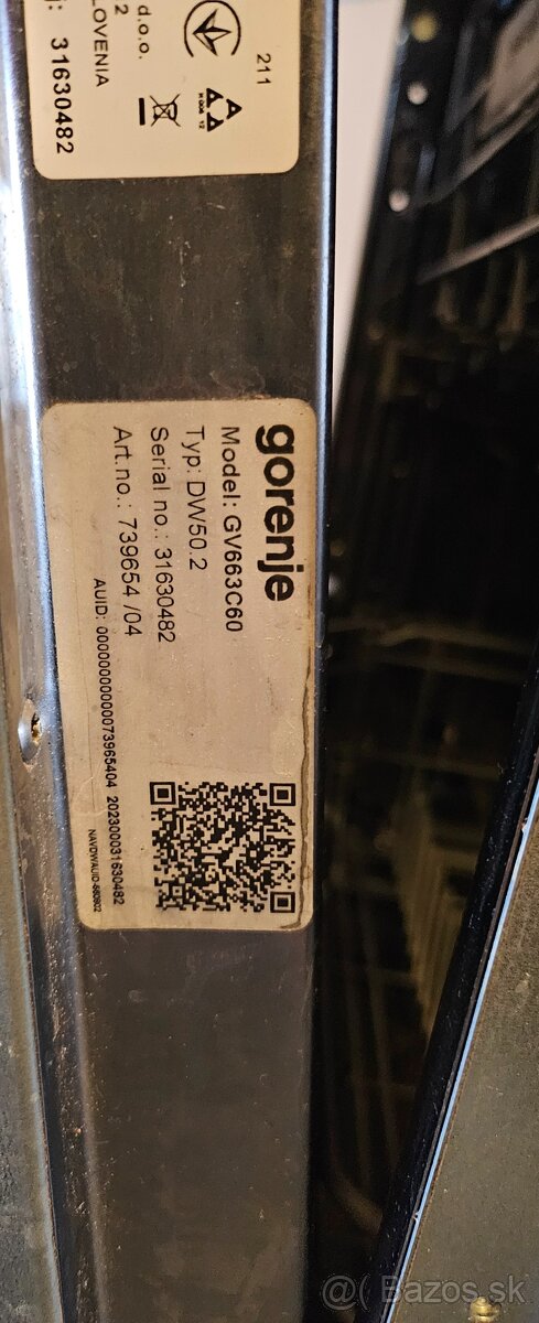 Umývačka GORENJE - 3