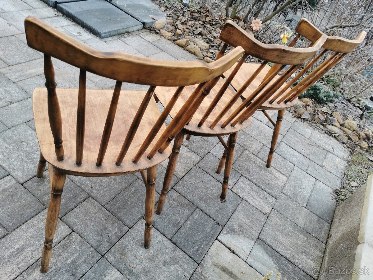 Drevene stoličky - 3