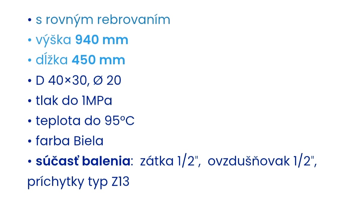 Kúpeľňový radiátor Solid - 3