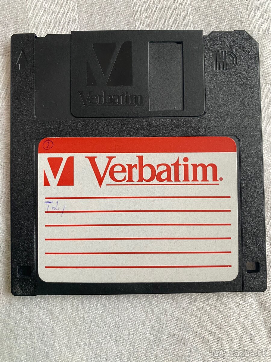 3,5” diskety / floppy disky HD 1,44 MB – 19 ks (retro) - 3