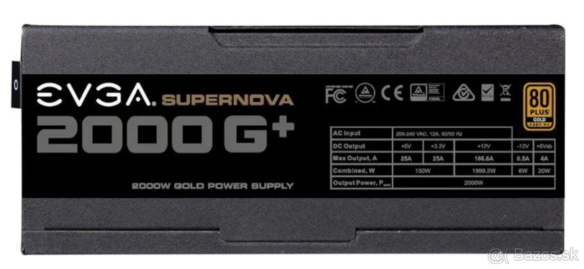 EVGA 2000 G+ PLUS GOLD - 3