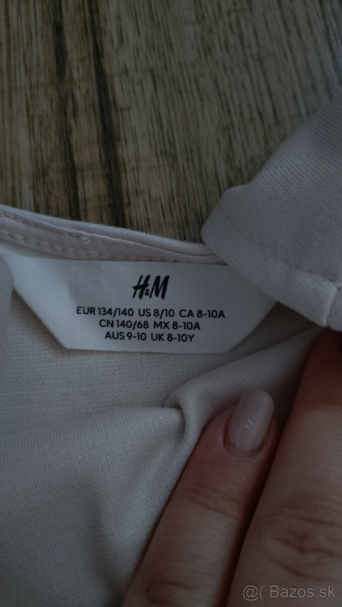 Dievčenské šaty H&M č. 134/140 - 3
