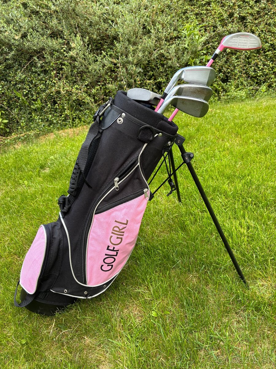 Golfovy set dievča ružový - 3