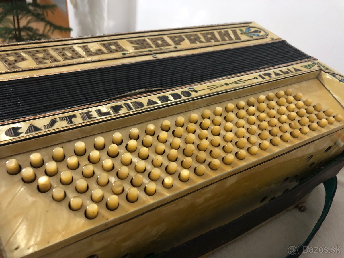 Akordeón chromatický Paolo Soprani 120 bas - 3