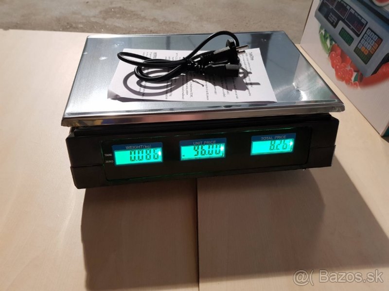 Digitálna stolová váha do 40 kg dielik 2 g - 3