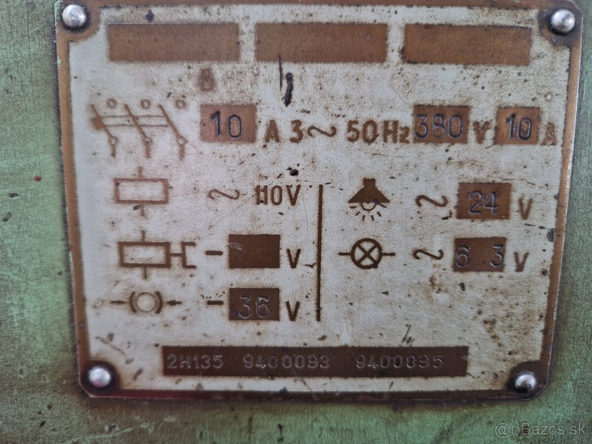 Stojanová vrtačka STANKOIMPORT 2H135 - 3