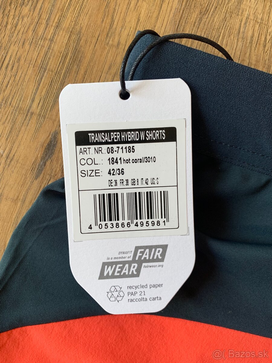 dynafit transalper hybrid shorts w - 3