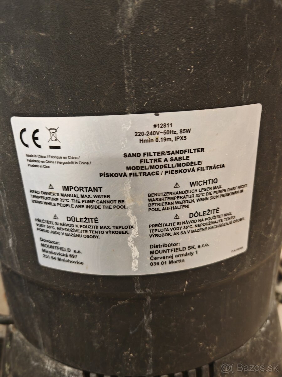 Piesková filtrácia - 3