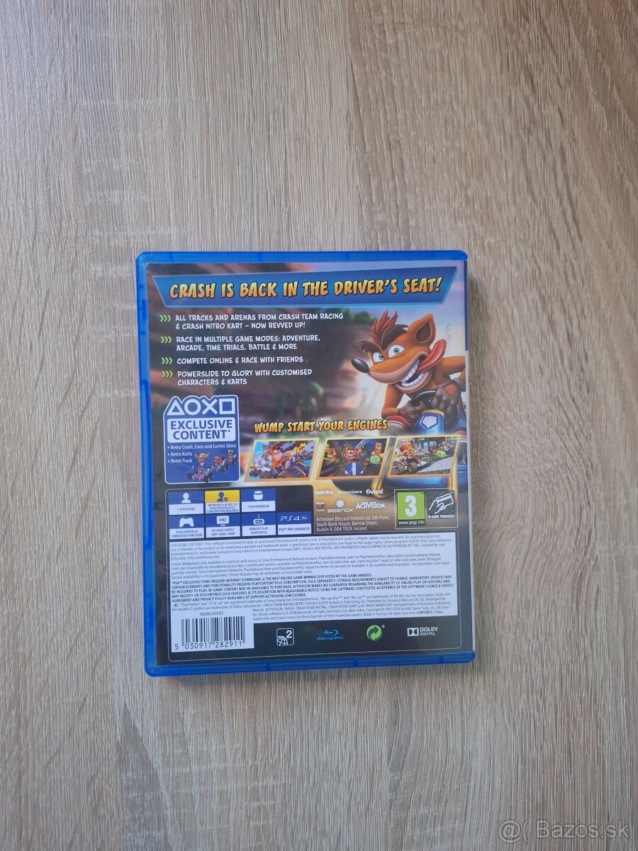 CRASH TEAM RACING - NITRO FUELED PS4/PS5 - 3