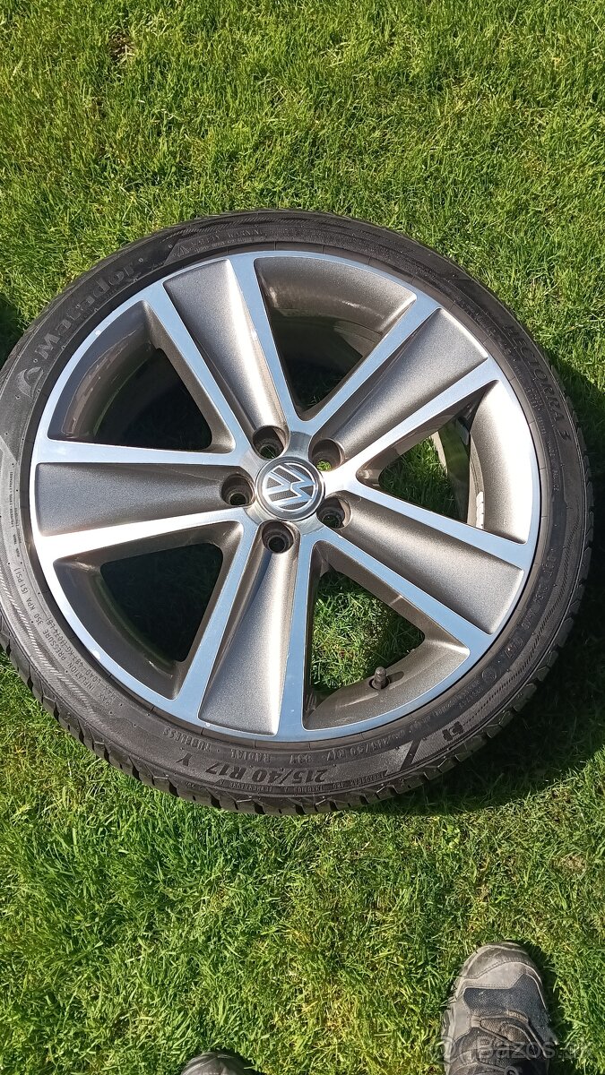 Elektróny 5x100 r 17 Borbet - 3