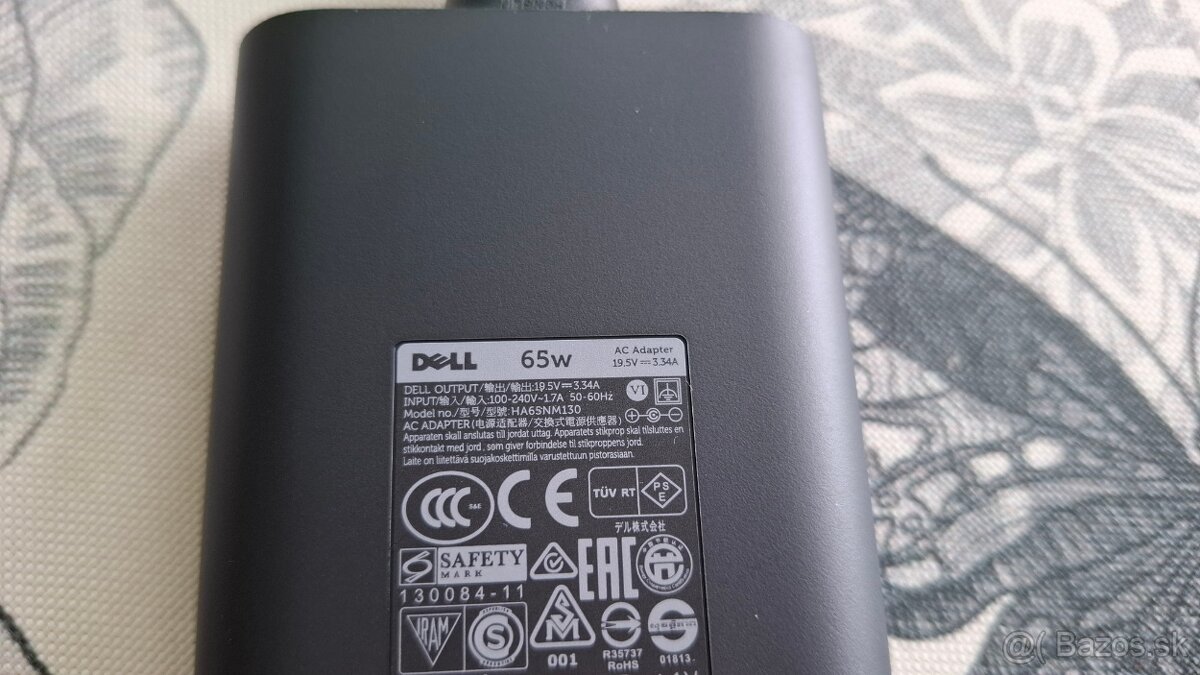 Nabijacka DELL 65W, 19,5V, 3,34A - 3