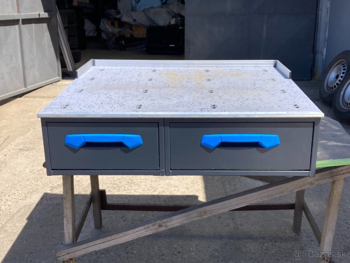 Podlahová vestavba Sortimo Jumbo-Unit 140 x120x27 - 3