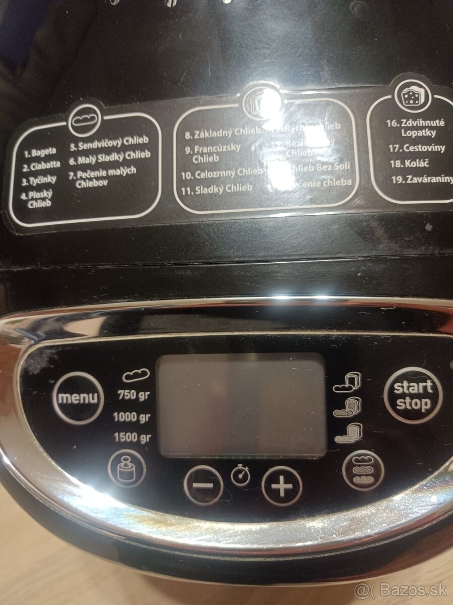 Tefal domáca pekárnička - 3