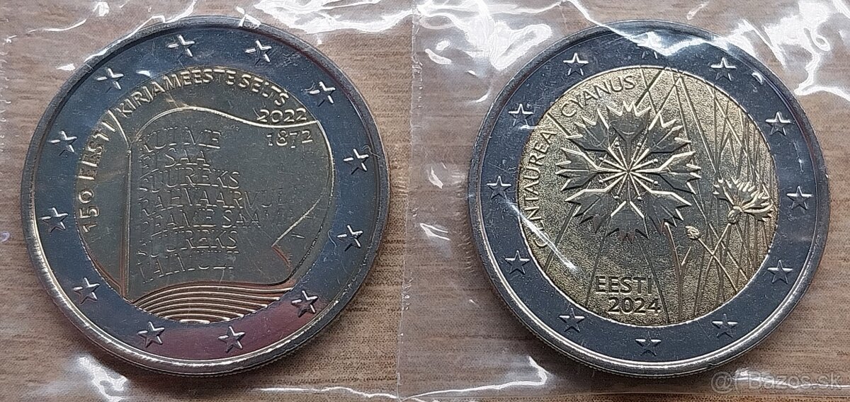 Pamätné 2 EURO - UNC + OBEH - 3