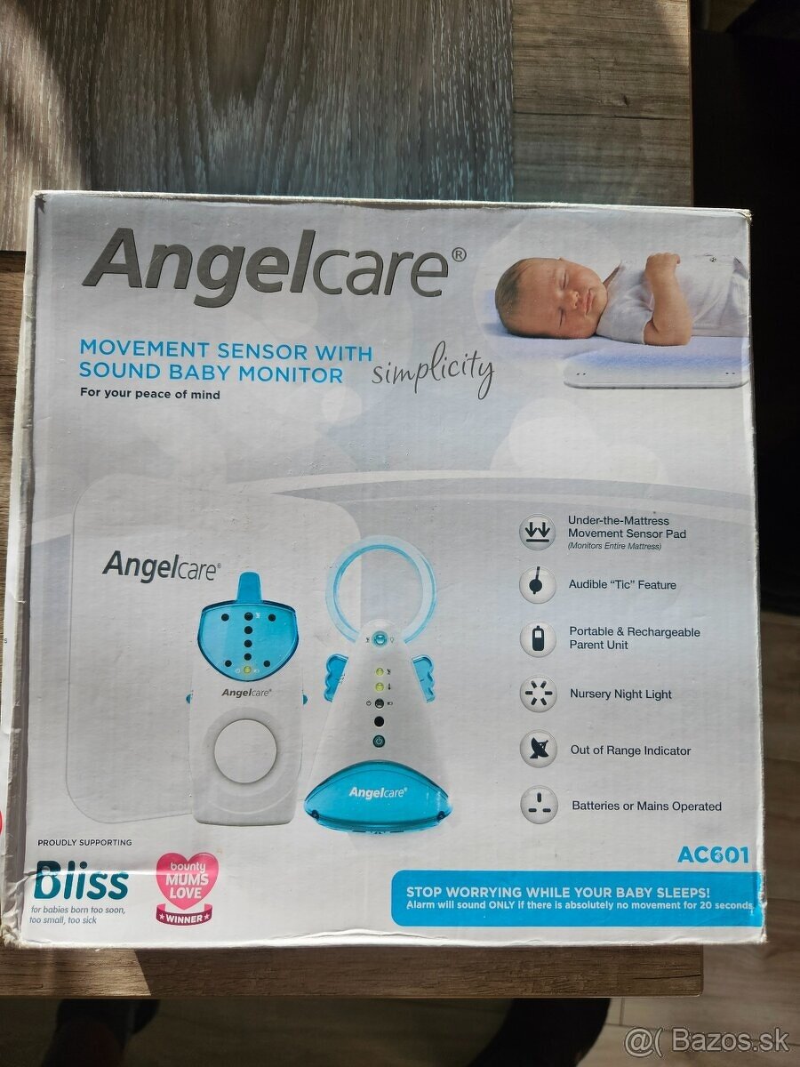 AngelCare - AC601 - monitor dychu - pestúnka - 3