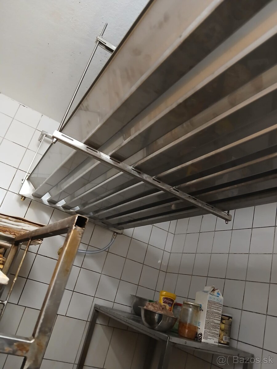 Nerezový odkvapávací žľab pod výparník- klima chladenie - 3