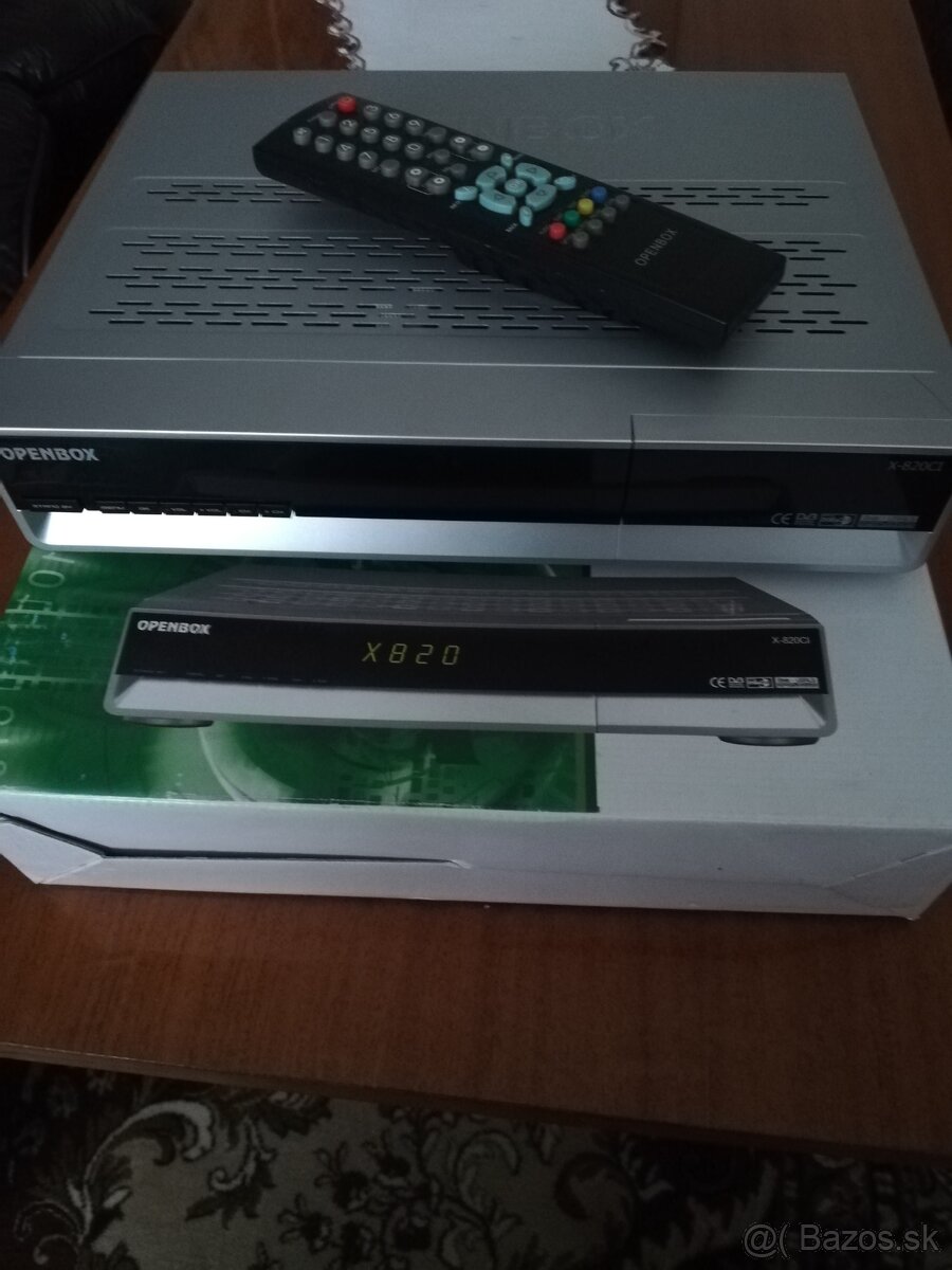 Digitálny satelitný prijímač openbox X-820 CI - 3