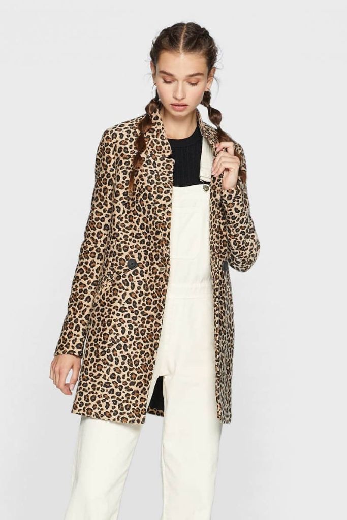 Jarný kabát Stradivarius S - 3