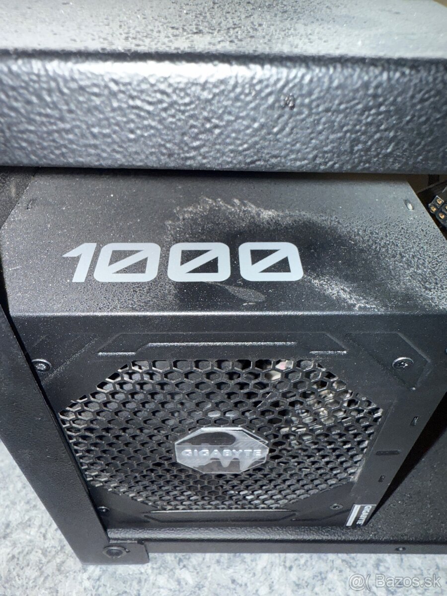 Mining rig rám + 1000W zdroj + ventilátory - 3