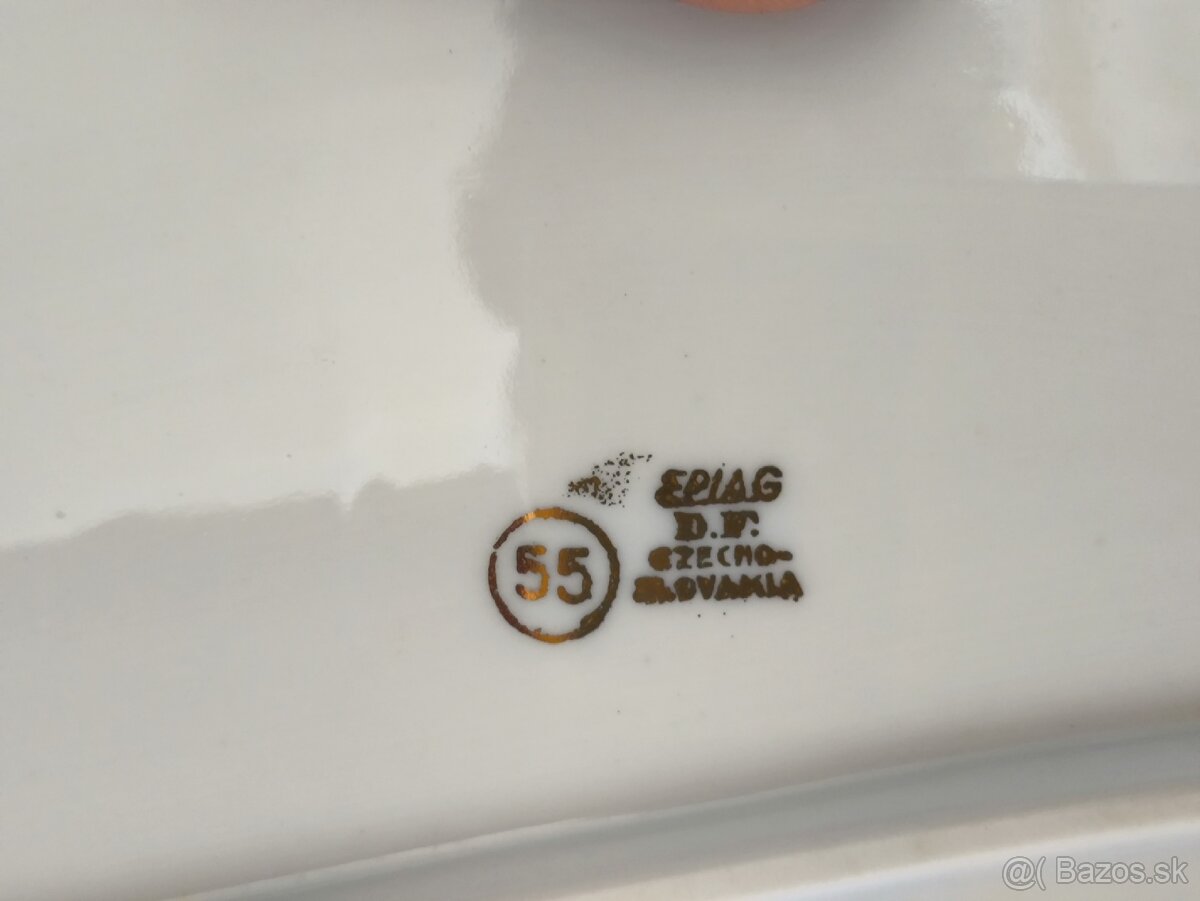 Jedálenský servis • Ryby • porcelán - 3