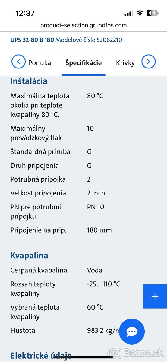 Obehové čerpadlo Grundfos - 3