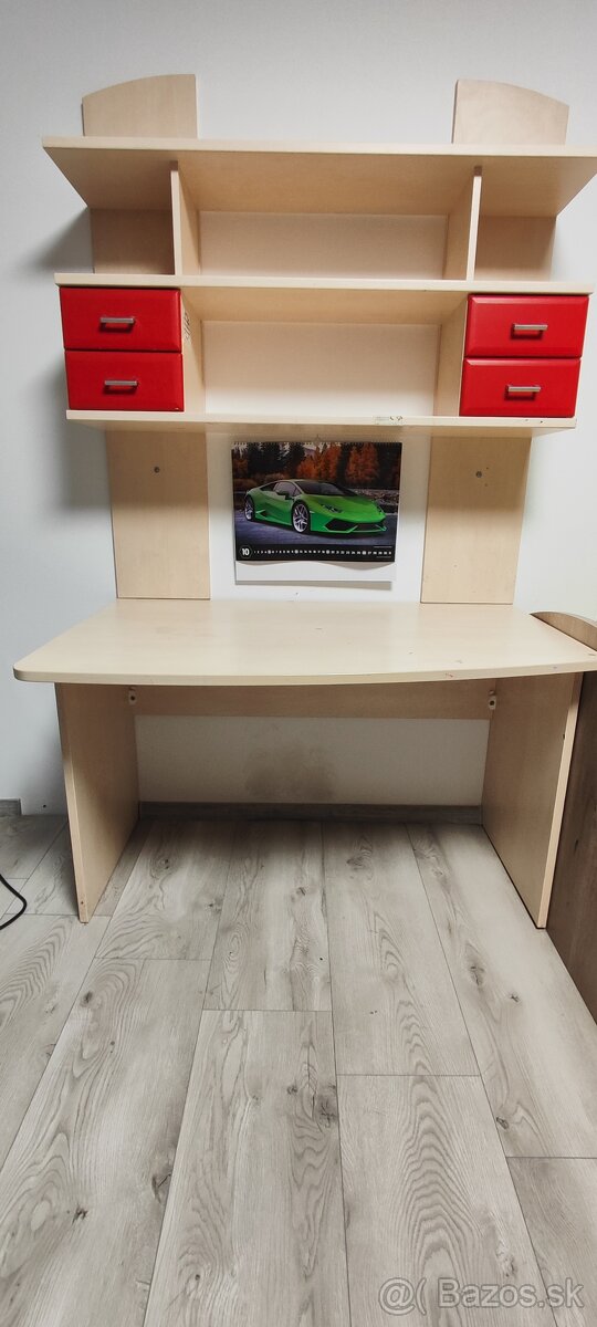 Písací stôl s nadstavbou - 3