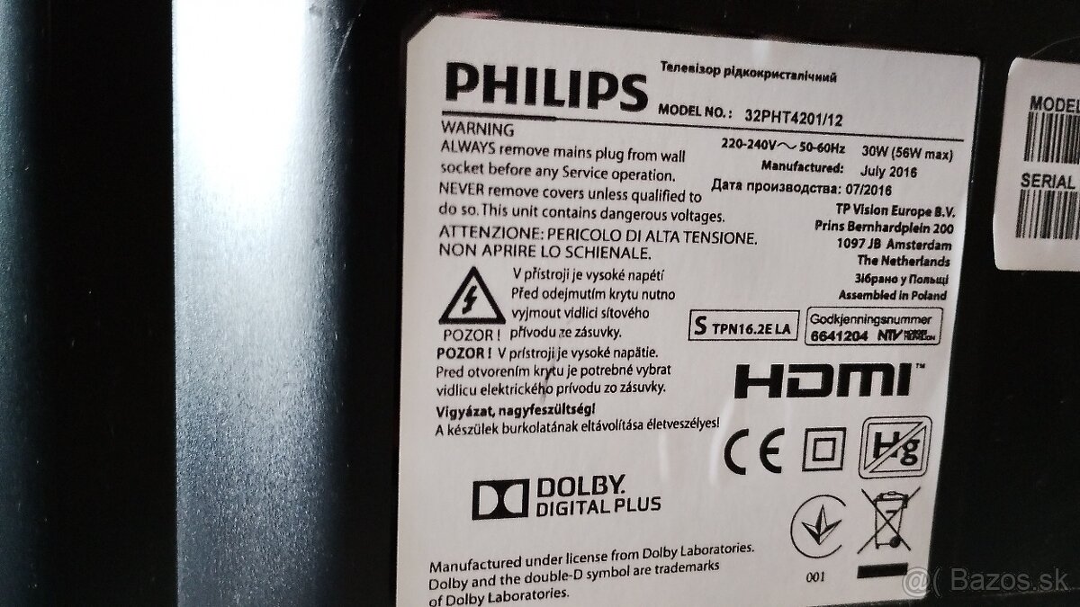 Predám LED televízor Philips - 3