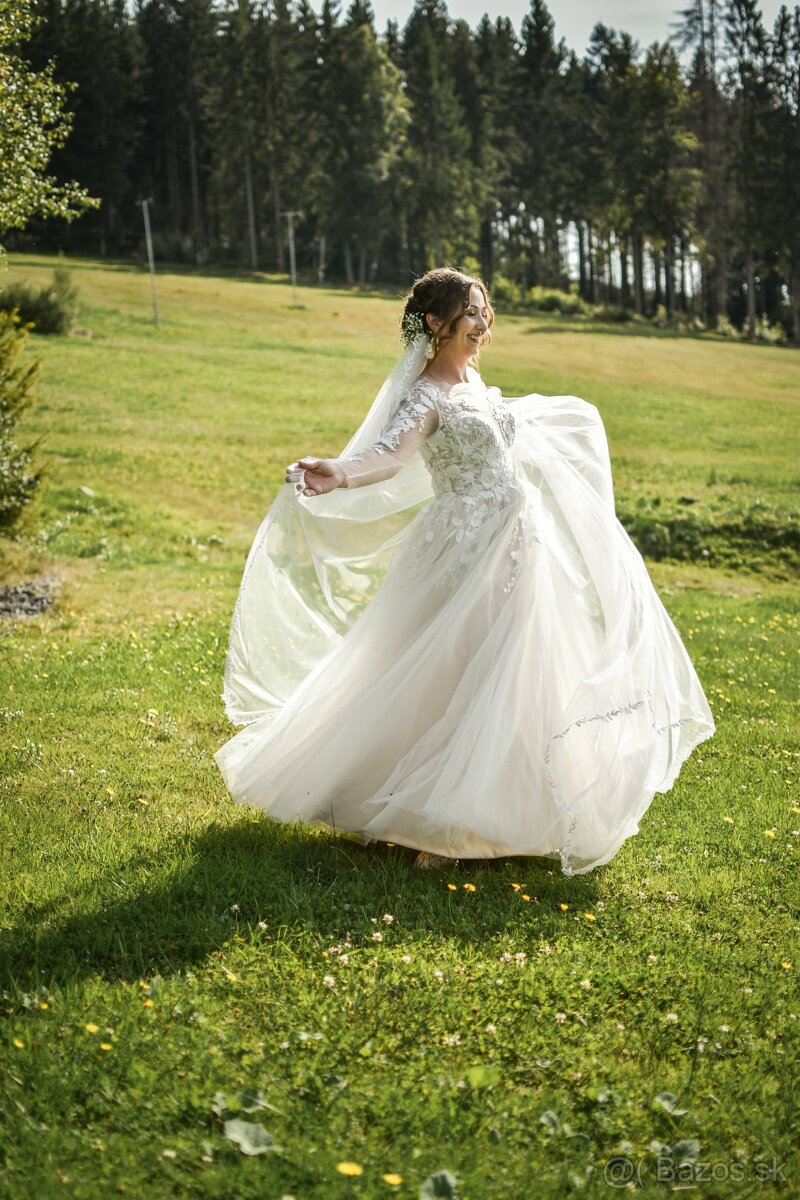 Svadobné šaty 38 - 3