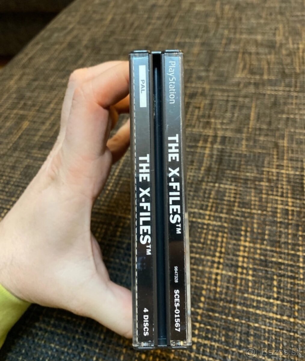 PlayStation 1 – The X-Files (PAL) PS1 PSX hra 4CD - 3