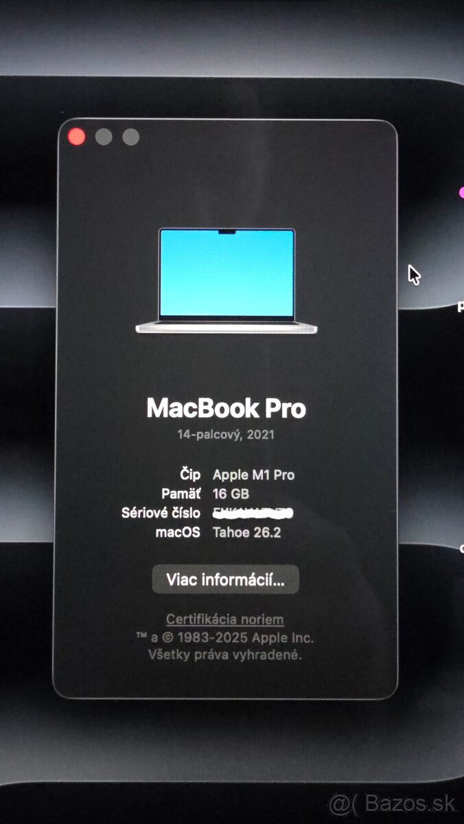 Apple MacBook Pro 14" – M1 Pro / 16GB RAM / 512GB SSD / Spa - 3