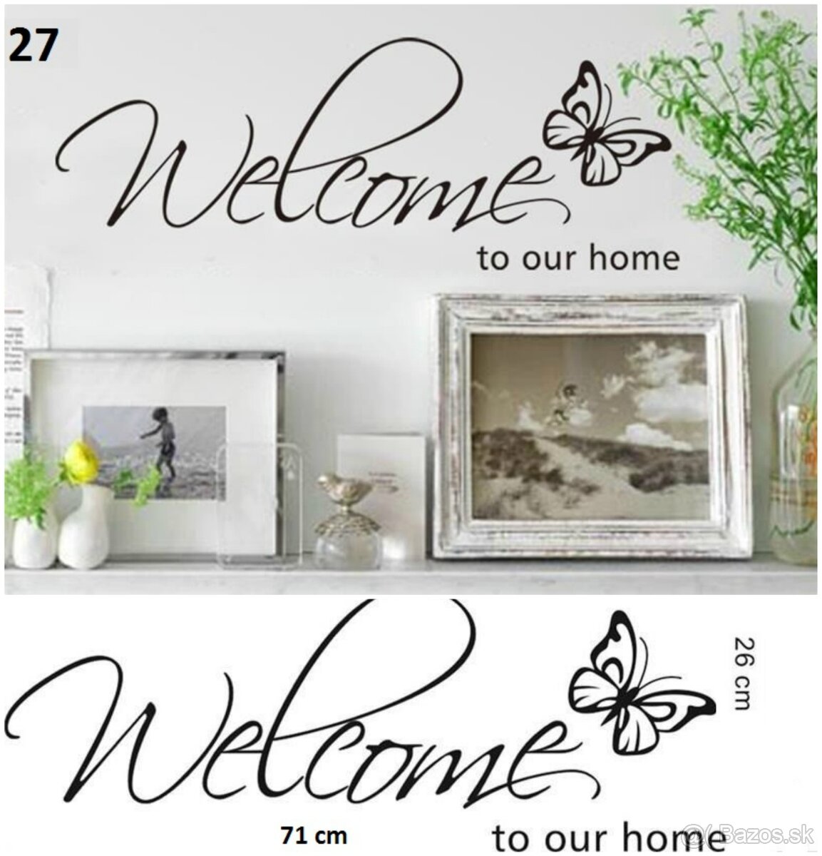 Dekoračné nálepky na stenu 2 - 3