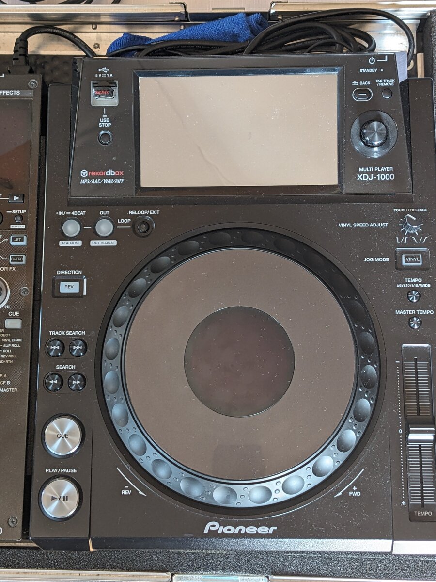 Pioneer XDJ 1000,DJM 750 - 3