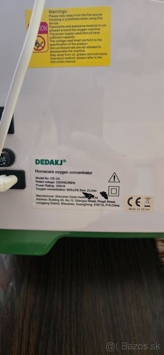 Kyslíkový koncentrátor - 3