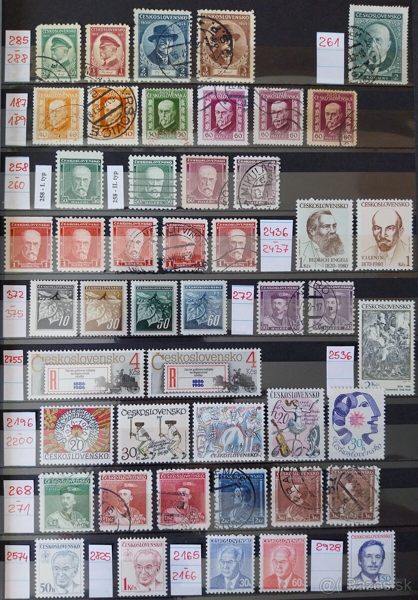 Známky ČESKOSLOVENSKO – 3 - 3
