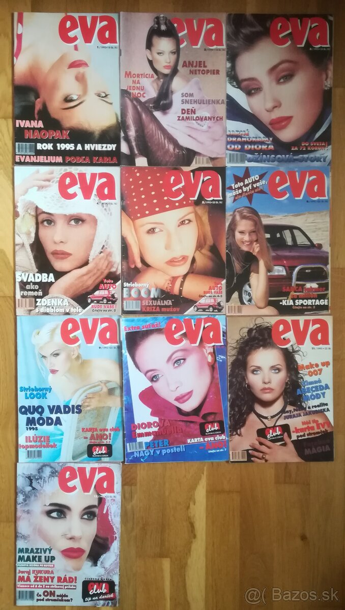 Predám mesačník EVA 1993 - 2000 - 3