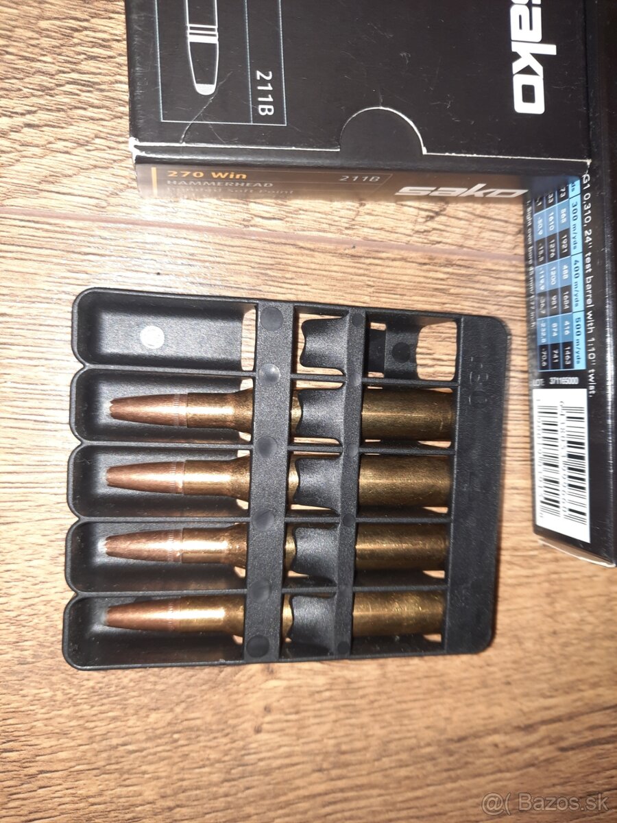 Strelivo .270 Winchester - 3