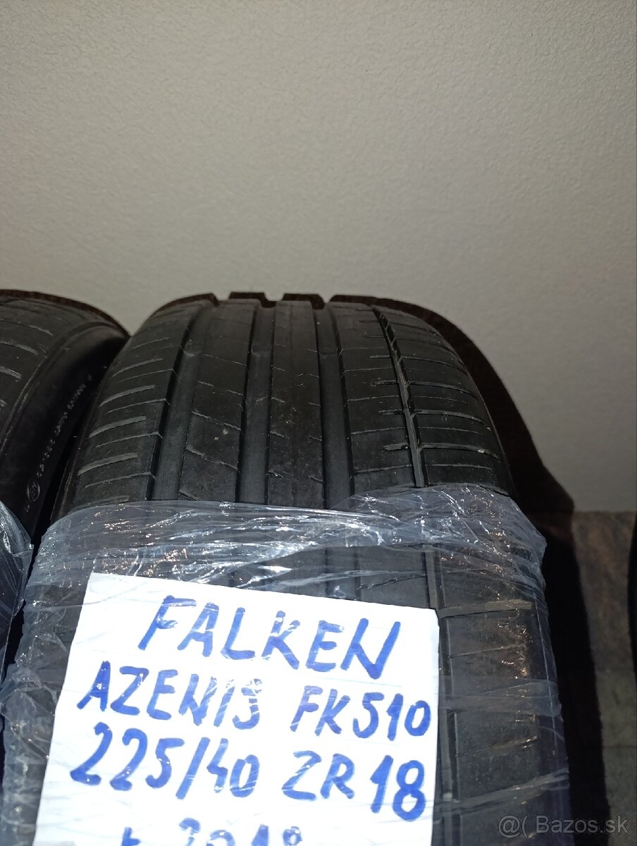 2ks Letné pneumatiky 225/40 R18 FALKEN - 3