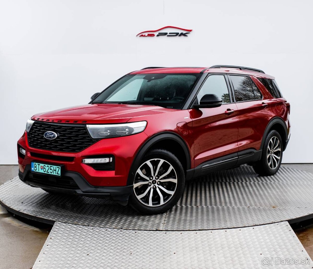 Ford Explorer 3,0 PHEV, ST-LINE, B&O - 3