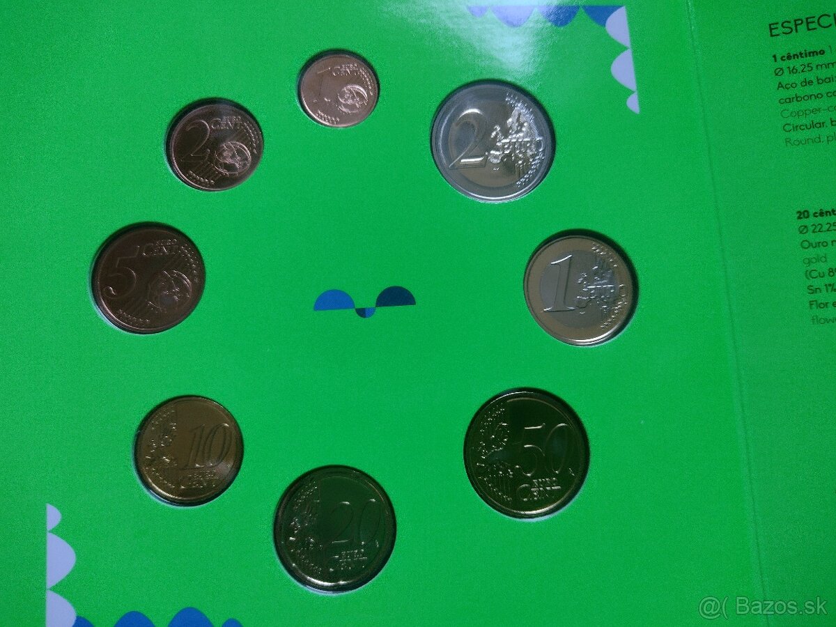 Euromince BU sada Portugalsko 2025 - 3