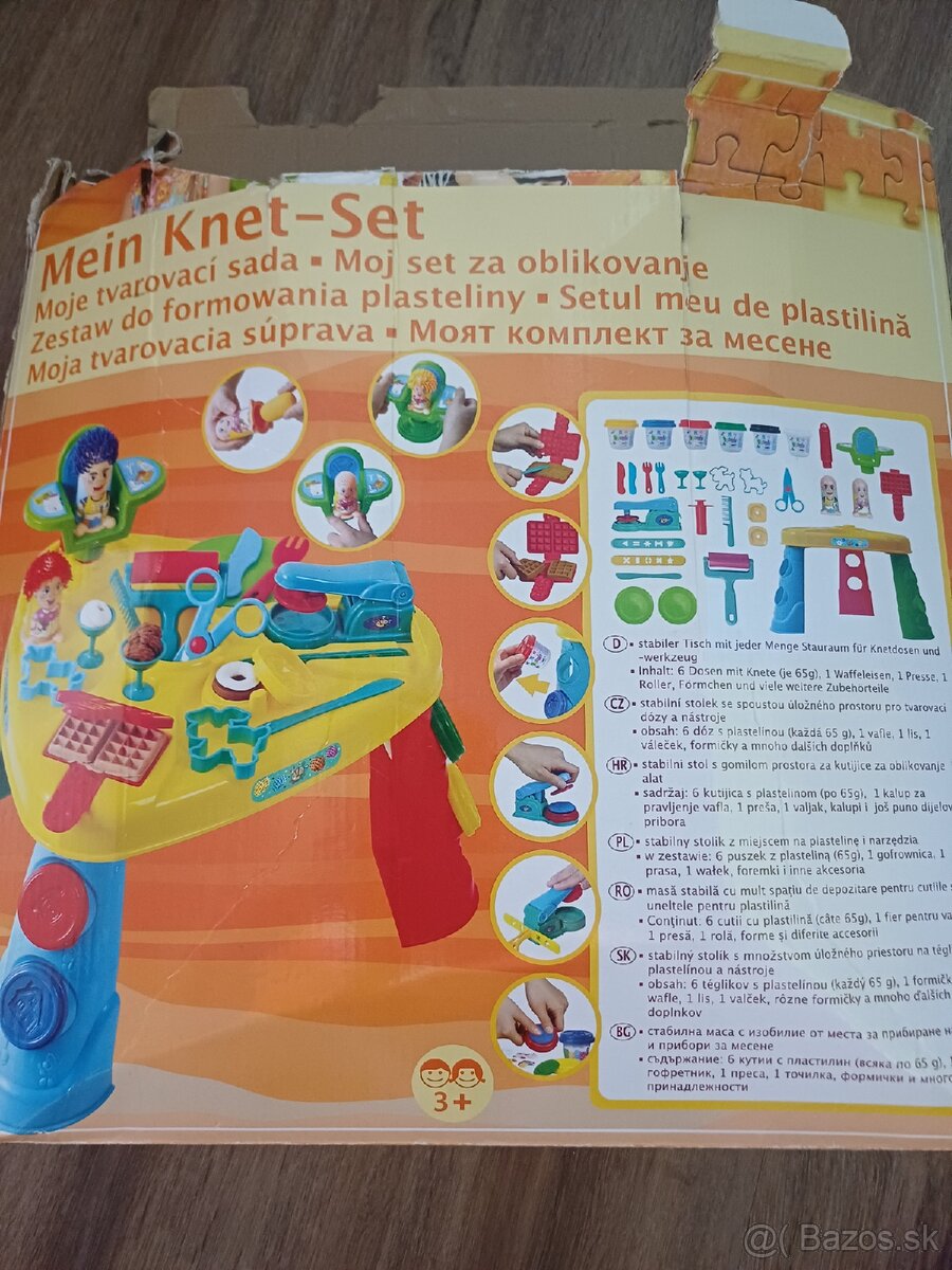 Hraci stolcek na plastelinu - 3