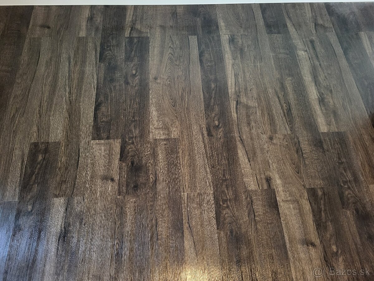 Plávajúca vinylová podlaha DUB tmavý 120m2 - 3