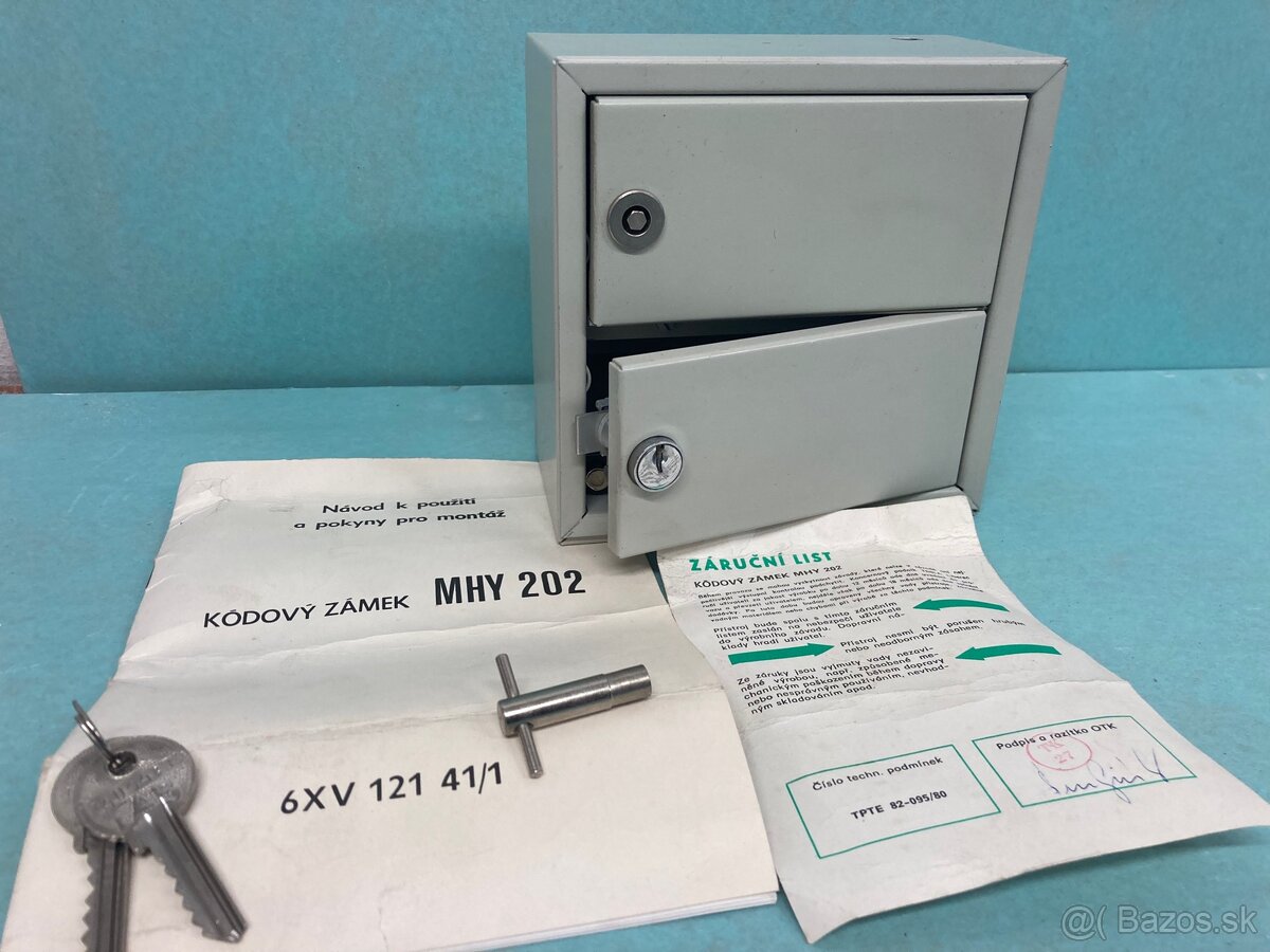 Kódový zámok Tesla MHY 202 - 3