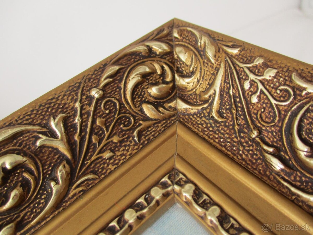 Obraz - Plačúce dievča Bragolin s krásnym rámom - 3