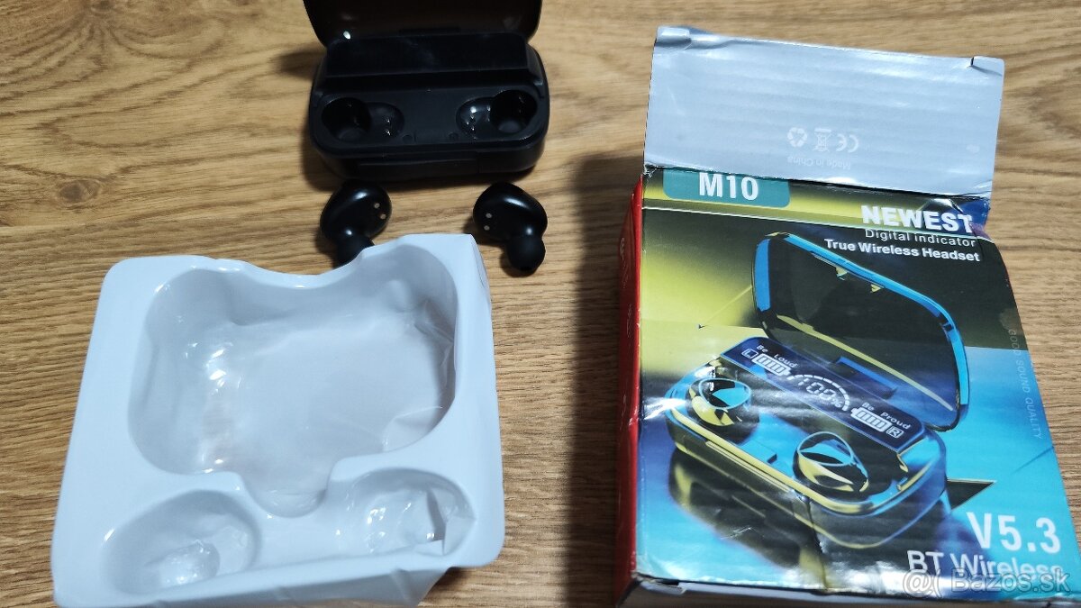 Bluetooth slúchadlá M10 - 3