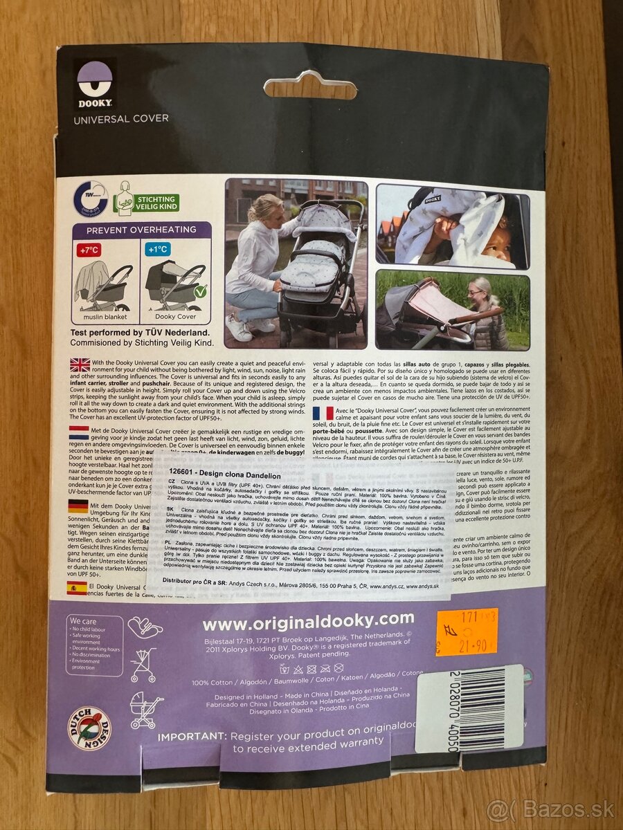 Dooky clona Dandelion + sieťka baby love - 3