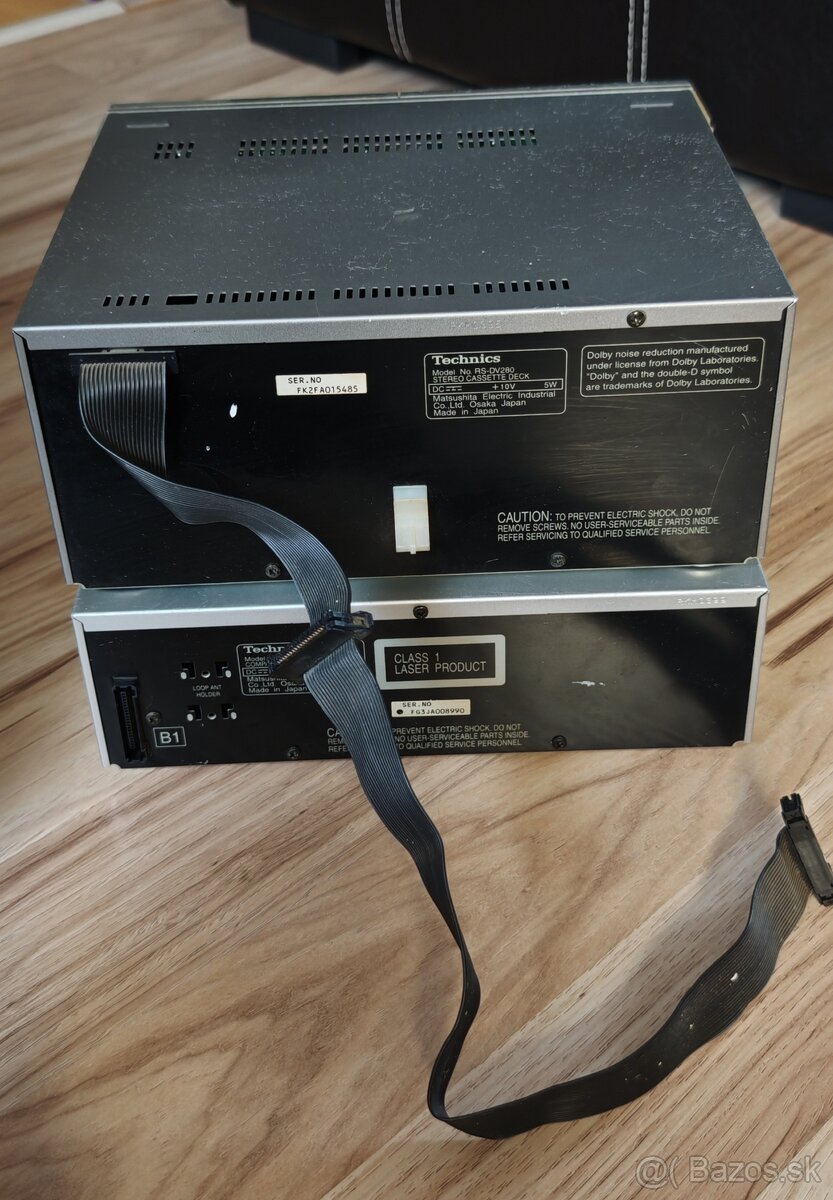 TECHNICS CD CHANGER SL-EH780 a CASSETTE DECK RS-DV280 - 3