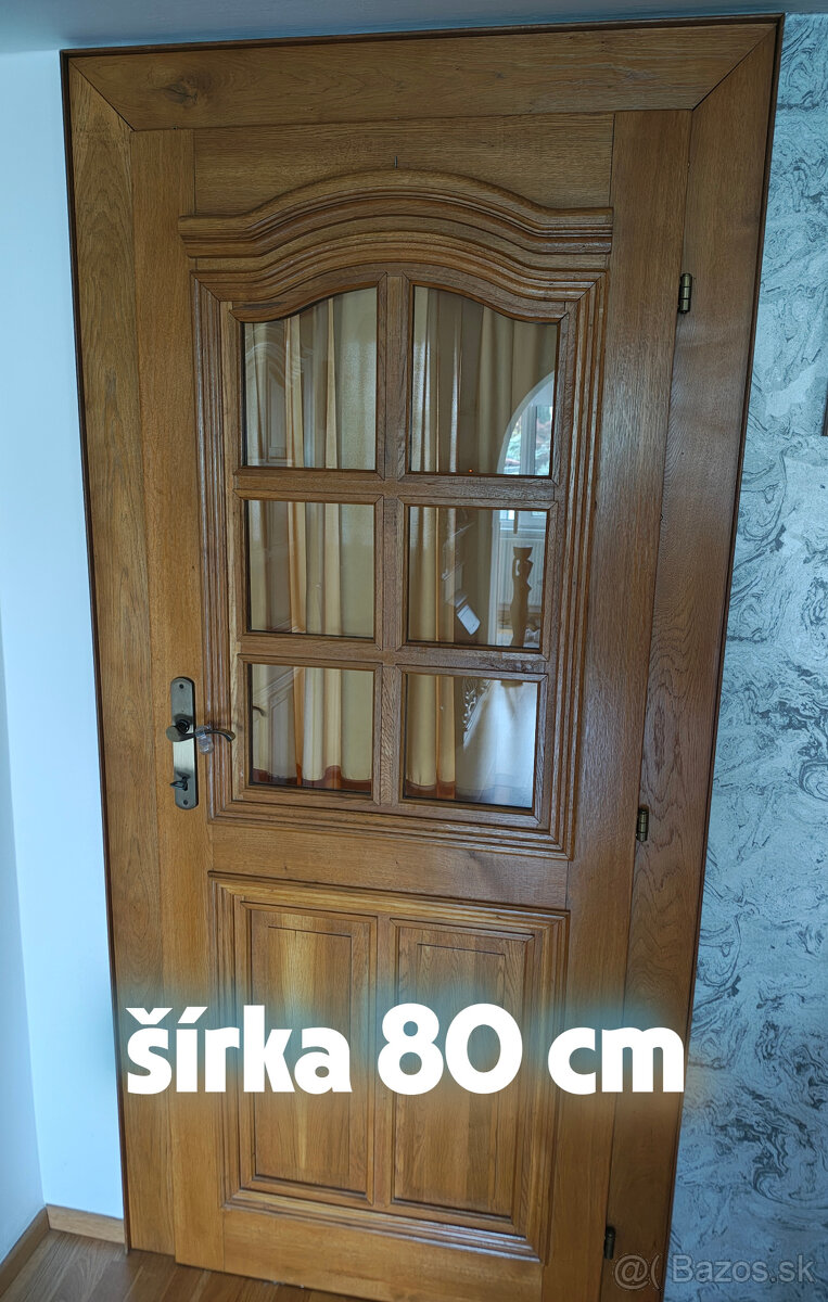 interirérové rustikálne dvere z masívu - 3