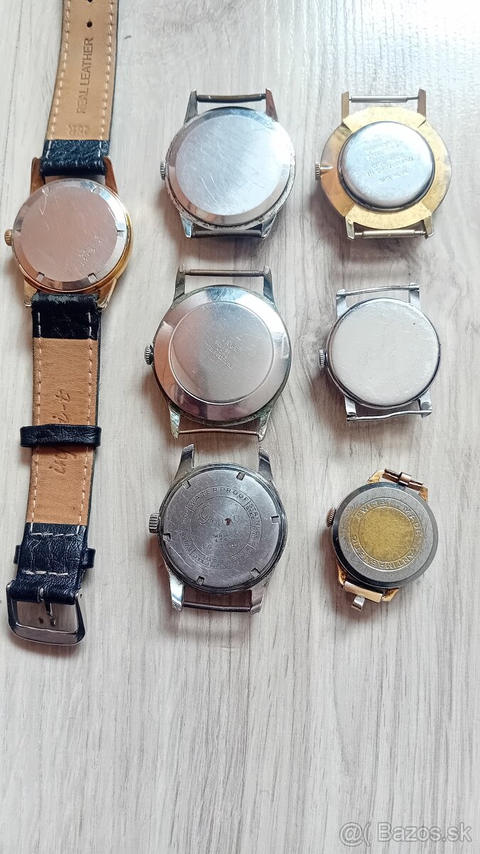 8 ks funkčné švajčiarske hodinky a vojenské LONGINES - 3