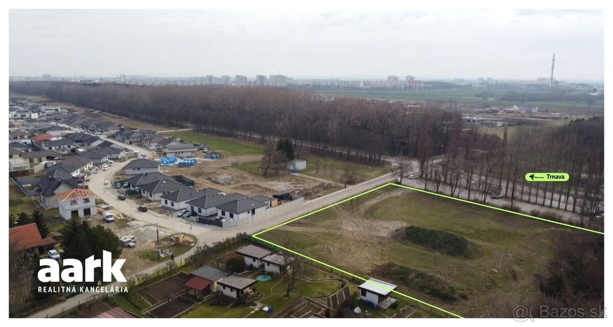 AARK: Stavebný pozemok - 6.189 m², Kamenná cesta, TRNAVA - 3