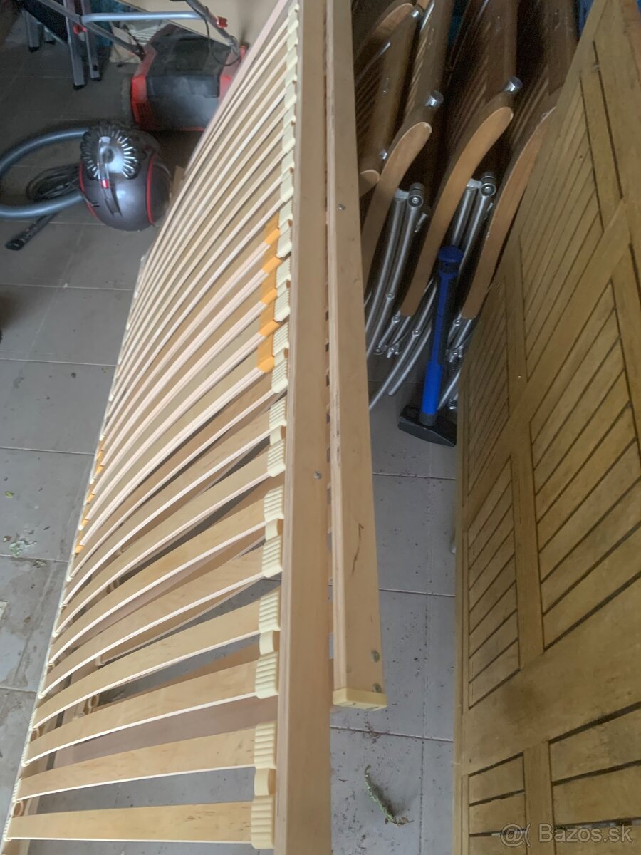 Predám 2 kvalitné posteľné rošty – 100 × 200 cm – ako nové - 3